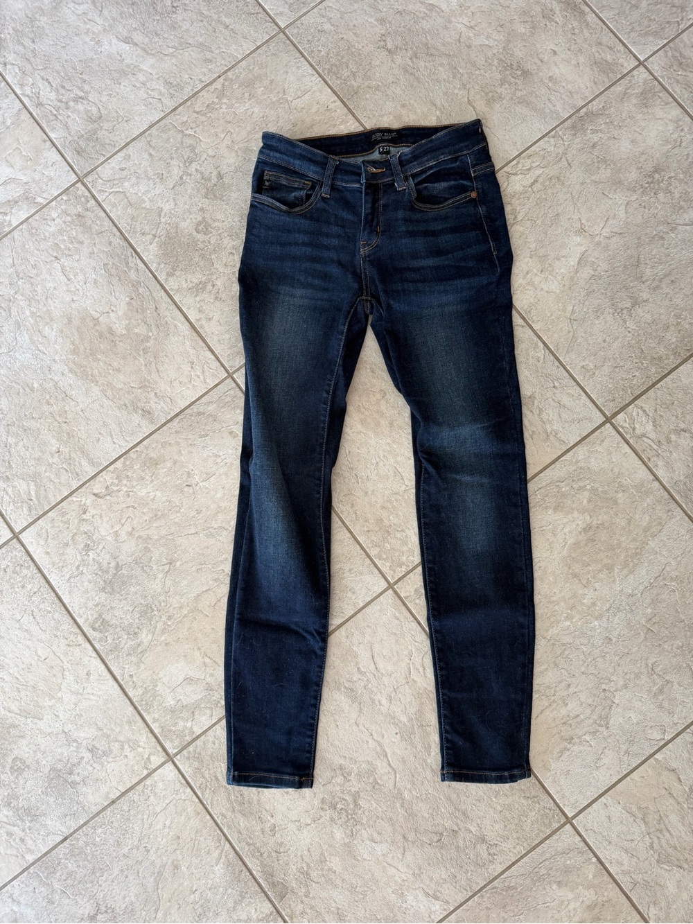 Judy Blue Dark Wash Skinny Jean Size 5/27